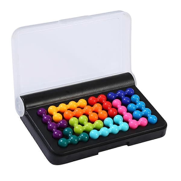 IQ FIT Pyramid Logiikkapulmapeli 120 Haastetta 3D Aivojumppalelu Lapsille Aikuisille MultiColor