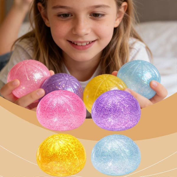 Steamed Stuffed Bun Squeeze Toy (Purple) Fun Cute Decompression Creative Simulation Steamed Stuffed Bun Look Daily Slow Rebound Toy