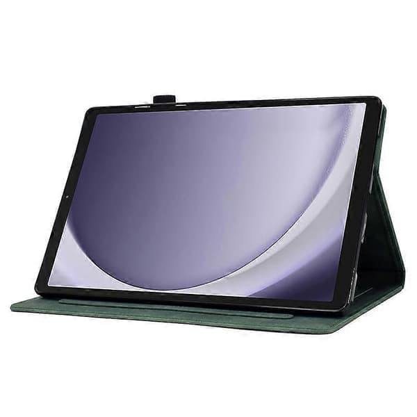 Til Samsung Galaxy Tab A9+ Cover PU Læder Tablet Cover med Kortholder Stand