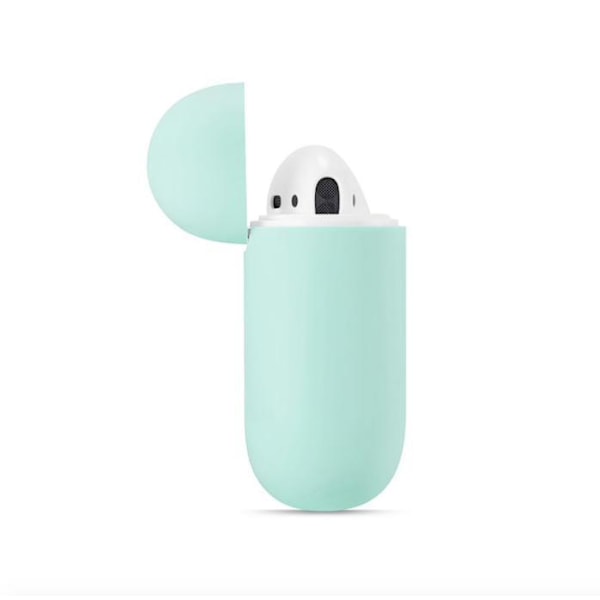 AirPods Silikon skal - Fodral / Skydd - Flera färger Ljusröd Ljusröd