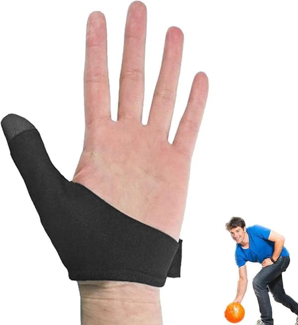 Tommelbeskyttelse for bowling - Universell tommelbeskyttelse for voksne unisex
