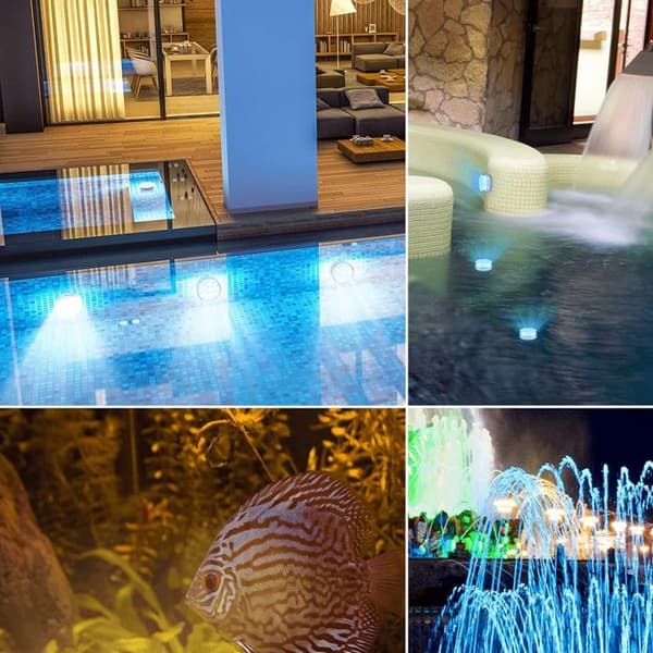 Lay-Z-Spa LED-belysning til spabad, undervandsbelysning, 7 farver