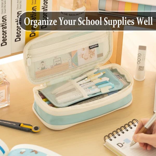 Large Compartment, Adult Case, Cute Case, Pencil Case. Marker Pen