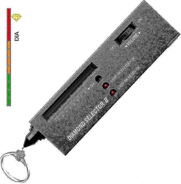 Diamanttestpen / Diamanttestpen / Diamantvarmeledningsmåler / Diamantdisk Gratis fragt