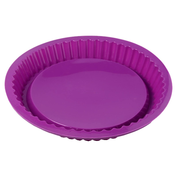 1 st fruktbasform, tårtform, kakbasform, silikon tårtbakningsform, bakform, silikon kakbas, non-stick silikonbakning