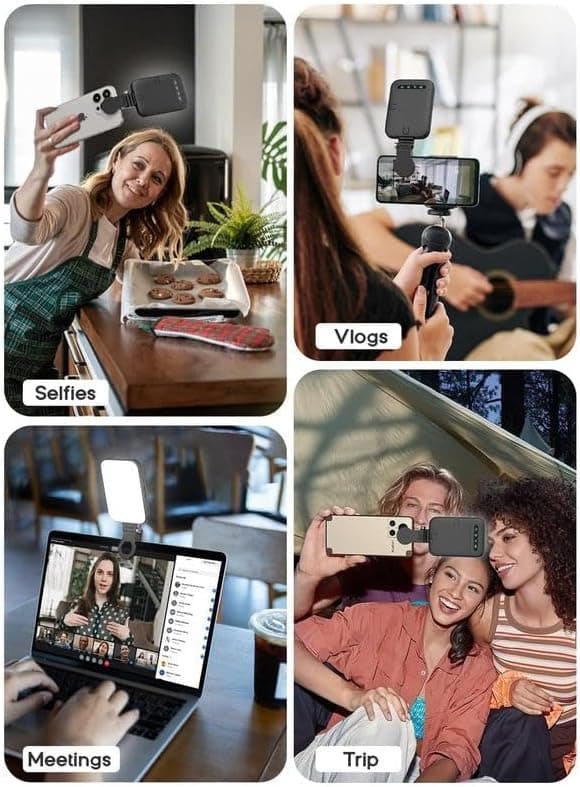 Magneettinen imuvalo, LED-videoneuvottelun matkapuhelinvalaistus