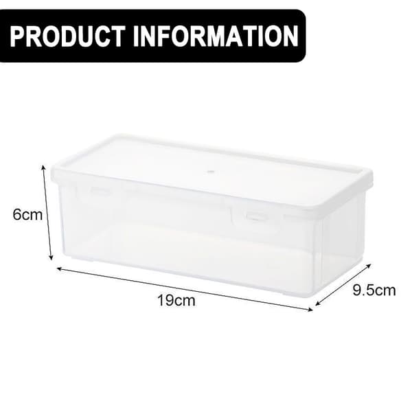 Two-Pack Transparent Pencil Case, Double-Layer Organizer for Pens, Pencils & Art Supplies, Snap-Lock Stationery Case - Lightweight