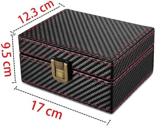 Faraday Box Car Key Fob Protector Box RFID Signal Blocking Box Faraday Cage Larger Size (Black Carbon)