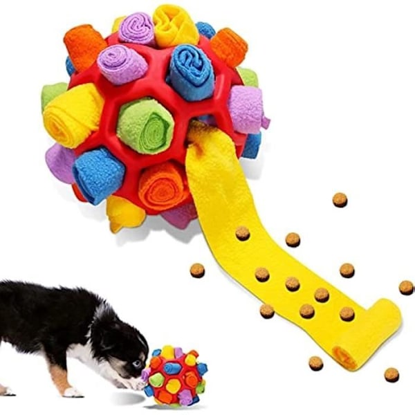Snuffelboll för hundar, Snuffelboll Hundgodis Dispenser, Boll Snuffelmatta för hundar