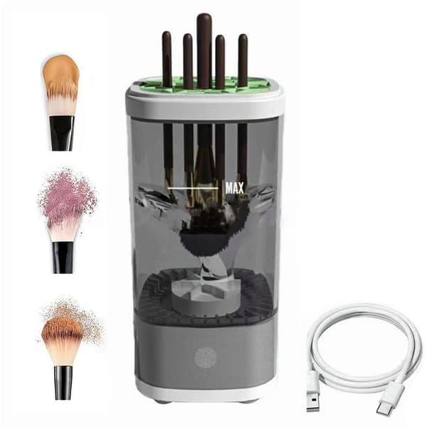 Elektrisk makeupbørsterenser