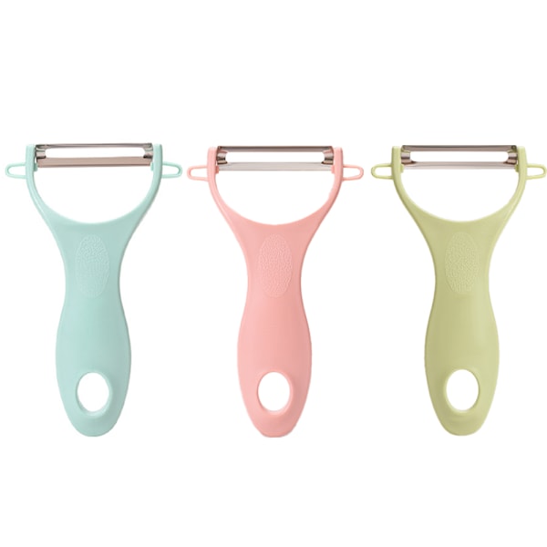 3-pack grönsaksskalare i kolstål
