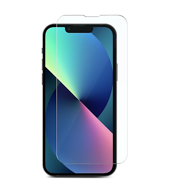 Skyddsglas för iPhone 13 – 2st Härdat Glas, 9H, Bubbelfritt Skydd