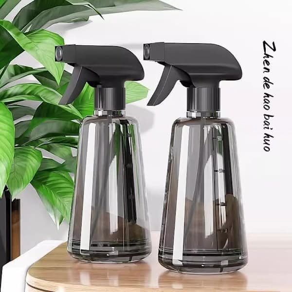 500 ml handpressad sprayflaska vattenkanna trädgårdsblomma Ir grå Grå Gray