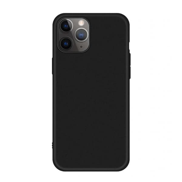 iPhone 12 Ohut Musta Matkapuhelinkotelo 1mm TPU musta