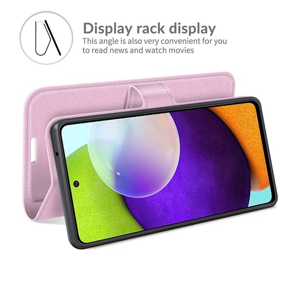 Classic Samsung Galaxy A52s 5G / Samsung Galaxy A52 / Samsung Galaxy A52 5G fodral - Rosa Rosa
