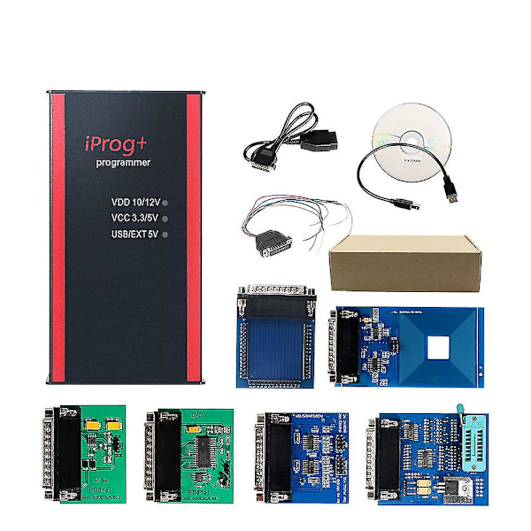 Iprog+ Programmer Support Immo + Kilometerjustering Till År 2019 Carprog Full