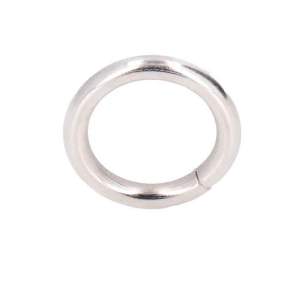 50 st metallringar slitstarka utsökta multifunktionella slitstarka blekningsfria metall O-ringar för väska kläder pärlor 15x3mm