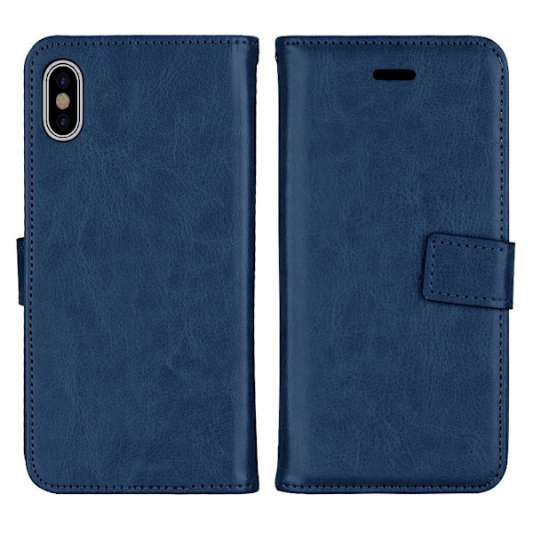 Praktiskt Plånboksfodral för iPhone X/XS från FLOVEME Brun Brun Brun Brun