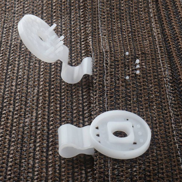 50 st skuggnät plastklämmor plast solskyddsklämmor skuggnät klämmor för växthus utomhusträdgård anti fågelnät jordbrukssolskydd