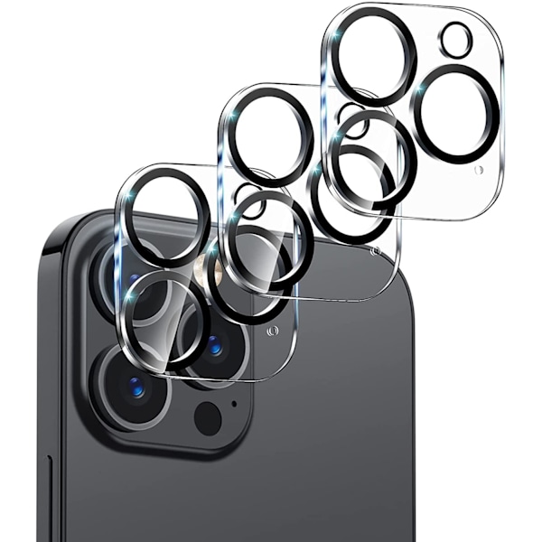 [3-Pack] iPhone 13 Pro Max Linsskydd I Härdat Glas