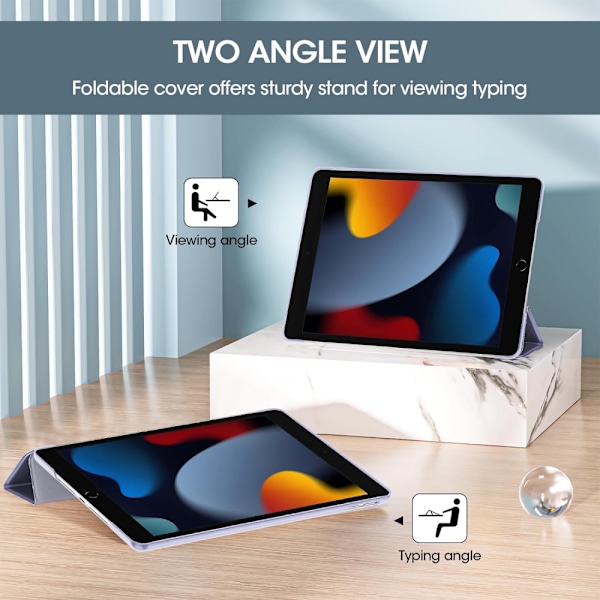Fodral för iPad 10.2 Fodral iPad Cover 7:e/8:e/9:e generation Marmor Generation Marble Generation Marble