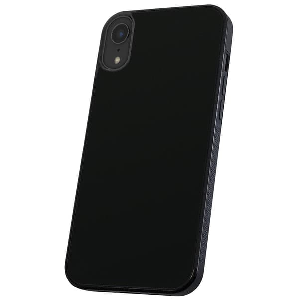 Apple iPhone XR Mobile Case Black Black Svart black