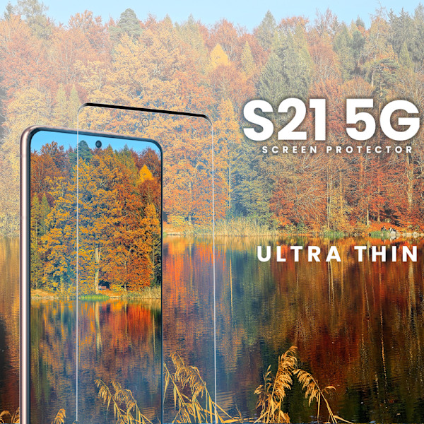 Samsung S21 5G Skärmskydd – Premium 3D Härdat Glas med 9H Hårdhet