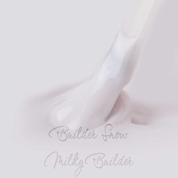 Baslack - Milky Builder Base - Snow - 10g - UV-gel/LED - Mollylac