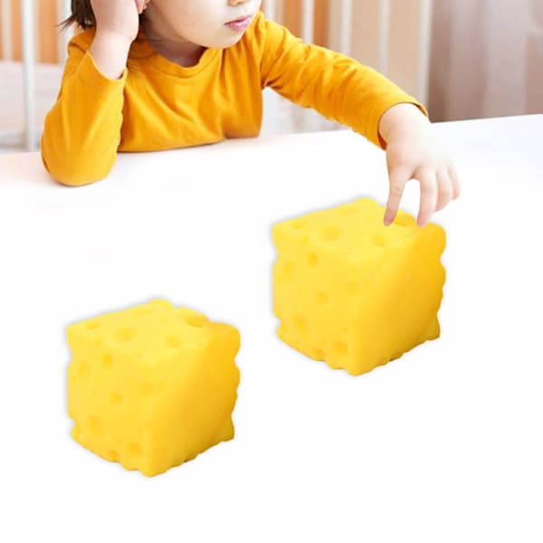 Ost Squishy Sanselegetøj, Blød Klemme Fidget til Stresslindring