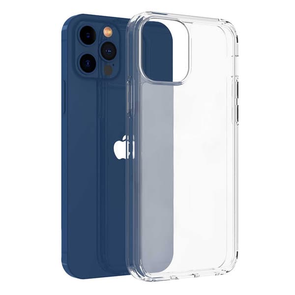 iPhone 14 Pro Ohut Läpinäkyvä Puhelinkotelo transparent