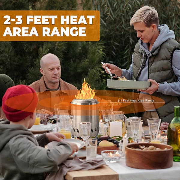 50% Rabatt - Solo Stove Mesa Bordseldstad med Ställ | Rökfri Mini Eldstad för Utomhusbruk