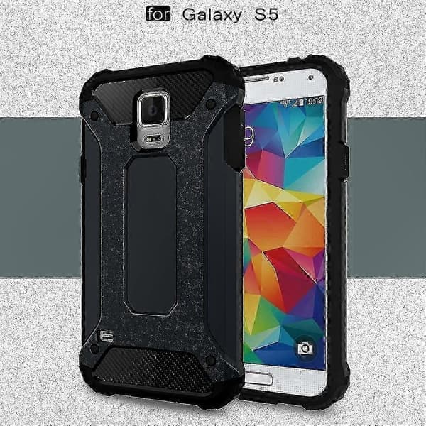 Robust TPU- og PC-hybridcover til Galaxy S5 / G900