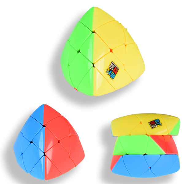 Speed ​​Pyramid Magic Rubik Cube 3x3-pussel Pedagogiska specialleksaker Utveckla hjärnan och logik tänkande förmåga Teaser leksak