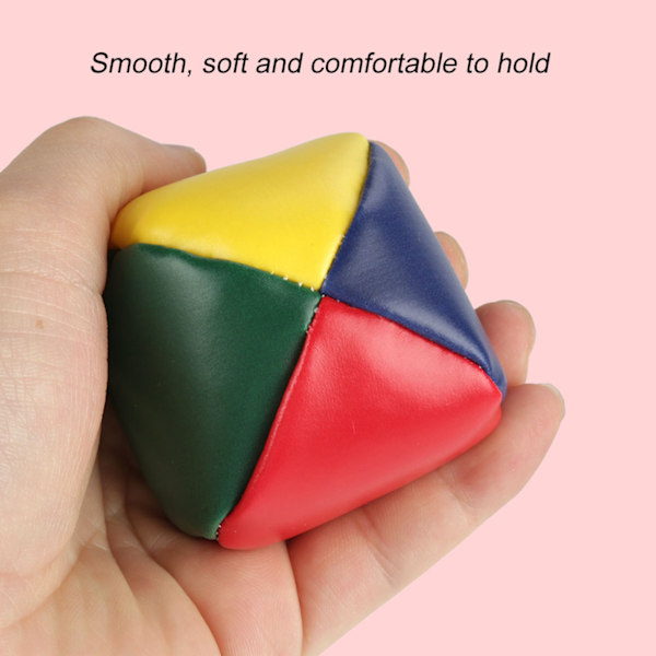 3 st/set Barnleksak Bollar Baby Jonglering Lärande Boll Set Rolig Cirkus Nybörjare Lärande Prop