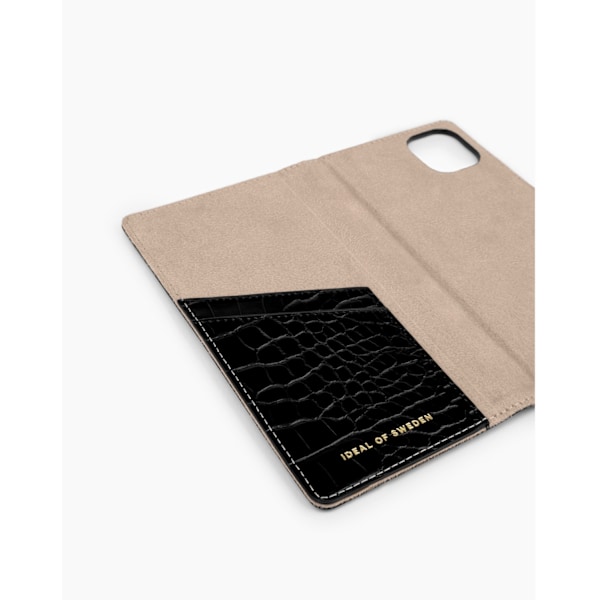 Cora Phone Wallet Galaxy S22 Jet Black Croco