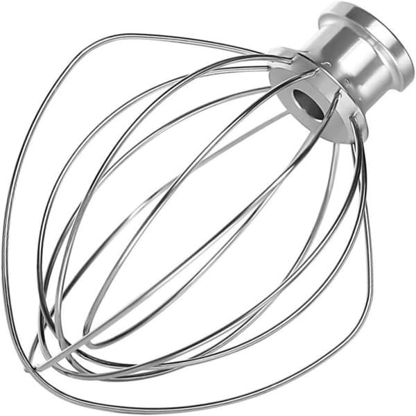 K45WW 6-tråds piskeris er velegnet til KitchenAid køkkenmaskiner med vippehoved – til at piske æg og fløde.