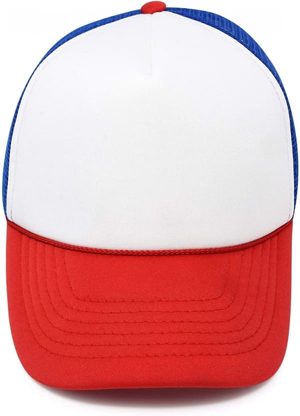 To-tonet Trucker Hat Sommer Mesh Kasket med Justerbar Snapback A A