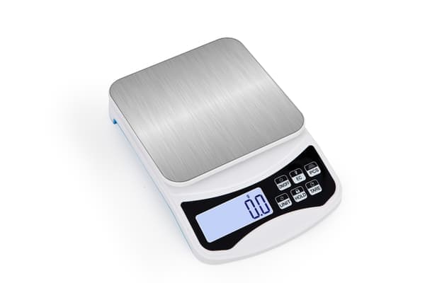Digital köksvåg 5 kg / 0,1 g Vit