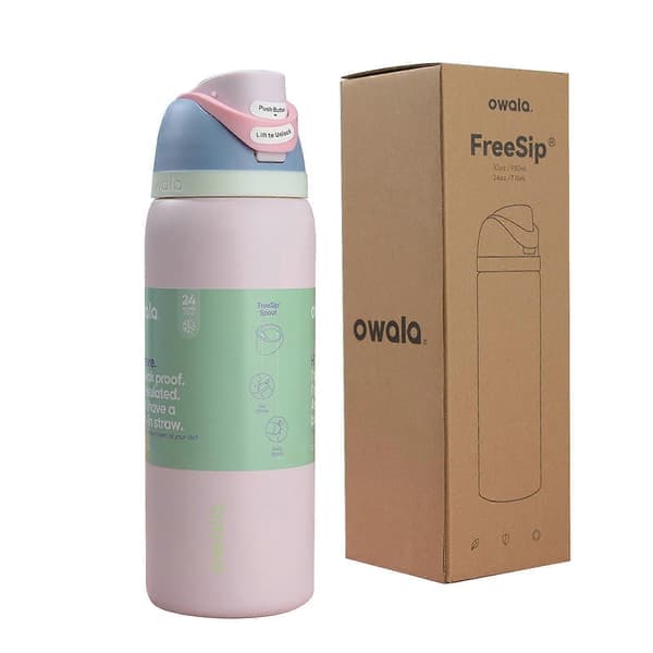 Stor 710 ml Off-White Adventure Termosflaska cyan cyan