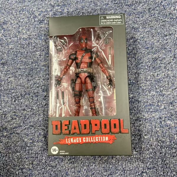 Yamaguchi-stil Deadpool (X-Men) actionfigur – Marvel Revoltech / SHF-stil Deadpool 3-model