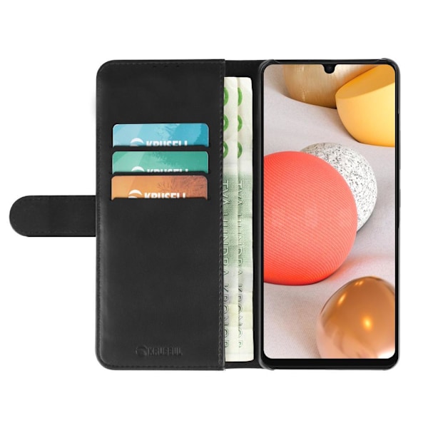 Premium Samsung Galaxy A42 5G PhoneWallet - SWEDISH DESIGN Svart