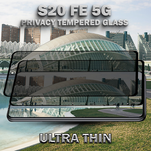 Samsung S20 FE Privacy Skärmskydd – 2-pack med 3D-passform och Touchvänlig design