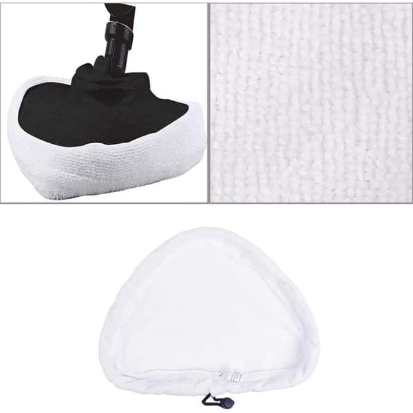4-piece Replacement Steam Mop Cloths, Microfiber Cloths, Triangular Microfiber Floor Cloths, Suitable for Steam Mops, Home Cleaning, USA