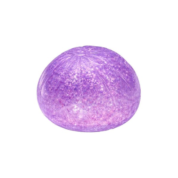 Steamed Stuffed Bun Squeeze Toy (Purple) Fun Cute Decompression Creative Simulation Steamed Stuffed Bun Look Daily Slow Rebound Toy