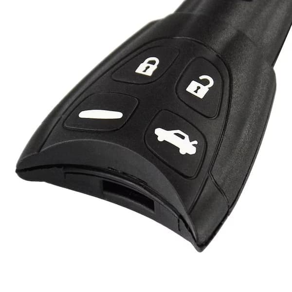 Nyckelskal/Larmbox med 4 knappar för Saab 9-3