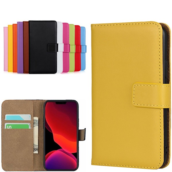 iPhone 13 Pro plånboksfodral plånbok fodral skal kort brun - Brun iPhone 13 Pro Brown iPhone 13 Pro