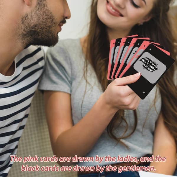 Card Game for Couples - Romantic Date Night with Command Cards, Valentine's Day & Anniversary Gift for Him & Her