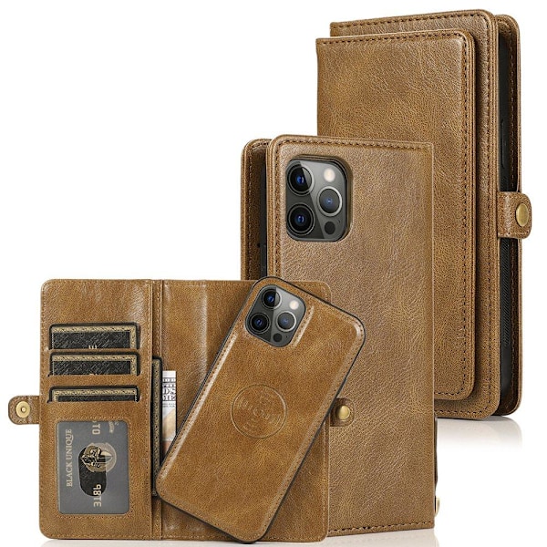 iPhone 13 Pro Max - Plånboksfodral Röd Röd