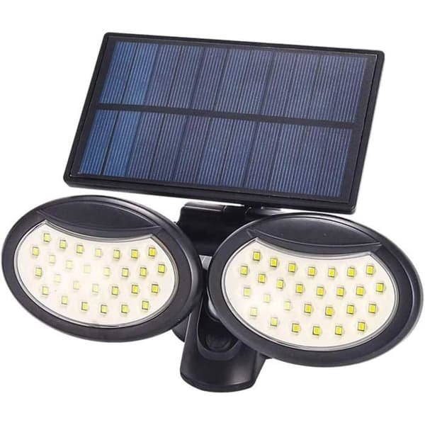 Solar Wall Lamp Outdoor, 56 LED Electric Lamp with Motion Sensor - IP65 Security