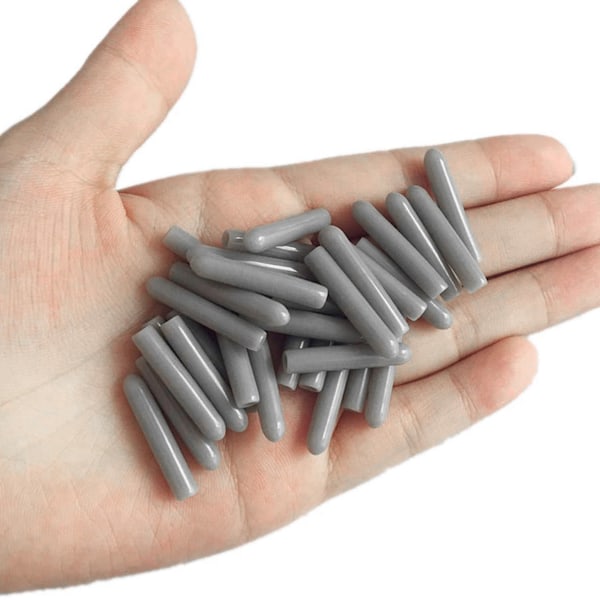 100-pack diskställsskyddskåpor, diskmaskinsramsskyddskåpor, 3 mm innerdiameter, PVC-skyddskåpor för diskmaskinskorgar, för alla diskmaskiner